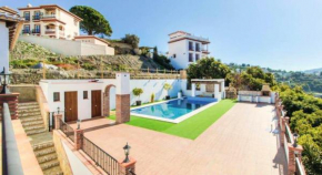 2 bedrooms house with sea view shared pool and jacuzzi at Canillas de Albaida Canillas De Albaida